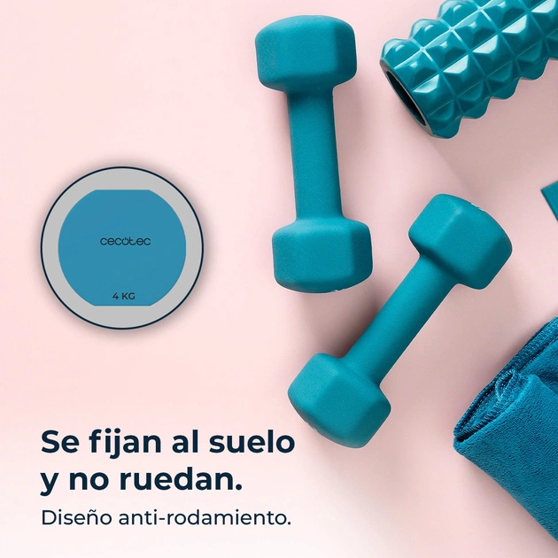 Гантелі Cecotec Drumfit 500 DoubleNeo (2шт по 5кг) (CCTC-07202) - picture 3