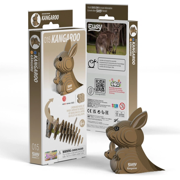 Пазл Eugy 3D Зоопарк: Кенгуру (XEG-015) - picture 4