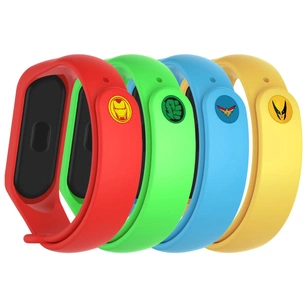 Ремінець до фітнес браслета Armorstandart комплект 4шт Xiaomi Mi Band 7/6/5 Superhero Edition (ARM77059) зображення 1