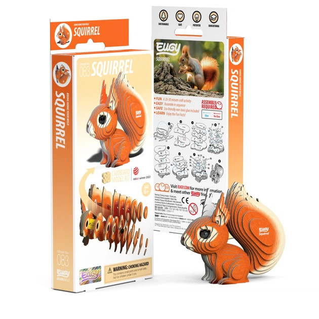 Пазл Eugy 3D Зоопарк Білка (XEG-083) - picture 4