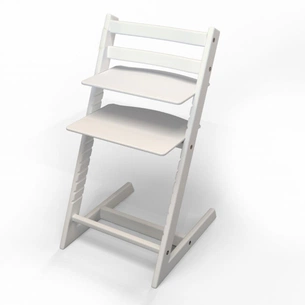 Стілець для годування Ingvart зростаючий з дитиною Baby Fix молочний (309001) зображення 1