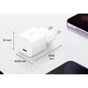Зарядное устройство Belkin USB-C PD25W PD3.1 + cable USB-C to USB-C 1.0m white (WCA012KQ1MWH-B6) - уменьшенное изображение 2