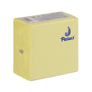 Серветки столові Parus 1 шар 33х33 см Жовті 100 шт. (4820205440359) зображення 1