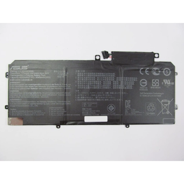 Акумулятор до ноутбука ASUS UX360 C31N1528, 4680mAh (54Wh), 3cell, 11.55V, Li-Pol (A47295) - изображение 1