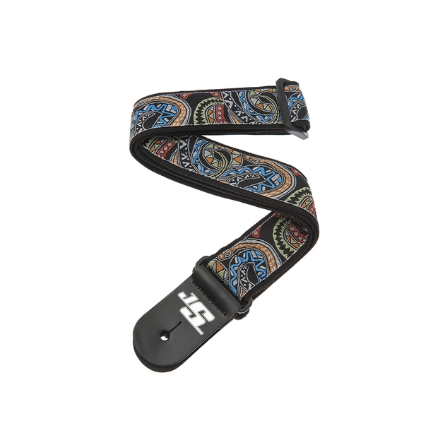 Ремінь для гітари D'Addario Joe Satriani Woven Guitar Strap Snakes Mosaic (50JS04) - picture 1