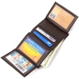 Гаманець Canpellini З натуральної шкіри Коричневий (21873) - зменшене зображення 7