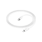 Дата кабель USB-C to Lightning 1.0m PD silicone X87 Magic white HOCO (6931474783189) - уменьшенное изображение 3