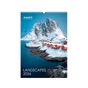 Календар Axent настінний А3 2026 р. Landscapes (8804-26-1-A) - зменшене зображення 1