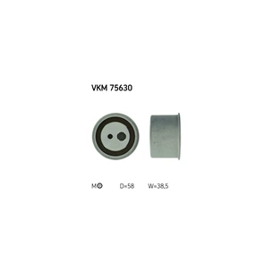 Ролик натягувача ременя SKF VKM 75630 зображення 1
