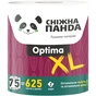 Паперові рушники Сніжна Панда Optima XL 2 шари 1 рулон (4820183972590) - зменшене зображення 1