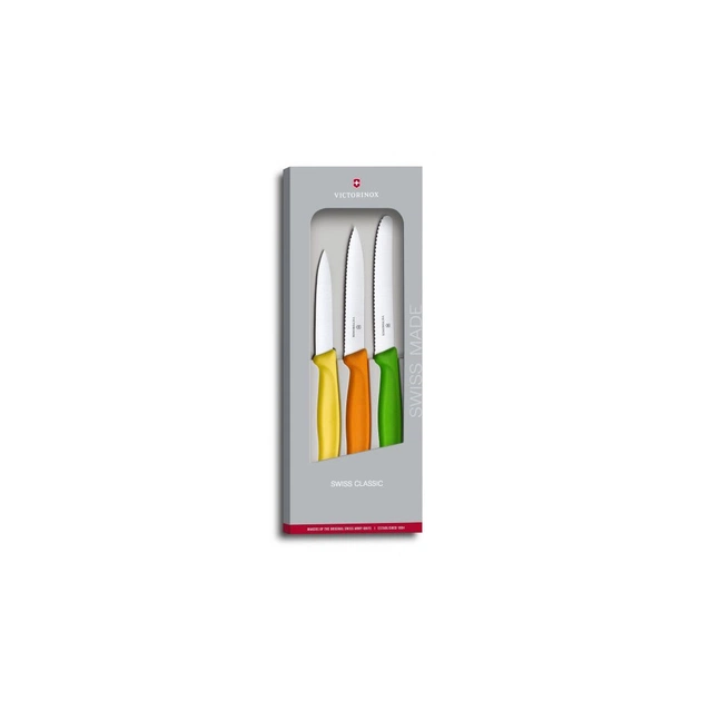 Набір ножів Victorinox SwissClassic Paring Set 3 шт Color (6.7116.31G) - изображение 1