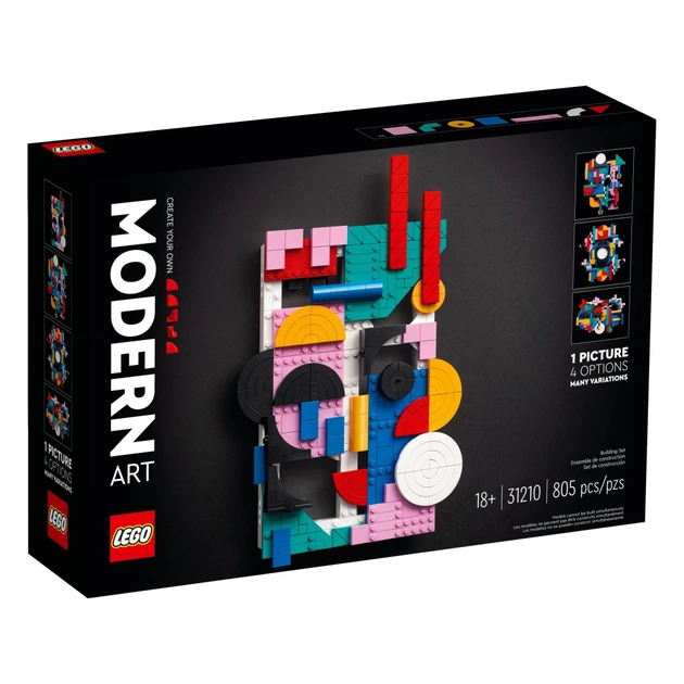 Конструктор LEGO Art Сучасне мистецтво (31210) - зображення 1