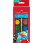 Акварельные краски Faber-Castell суха, з пензлем, D24мм, 12 кольорів (32297) - уменьшенное изображение 1