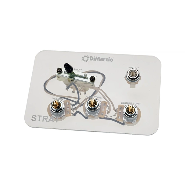 Комплект электроники для гитары DiMarzio Strat Wiring Harness With 5-Way Switch And 250K Pots (GW2108A5) - изображение 1