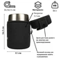 Чохол для термоса Tribe Neoprene Cover для харчового термоса 0.7 л Black (T-DF-0004-black) - зменшене зображення 8