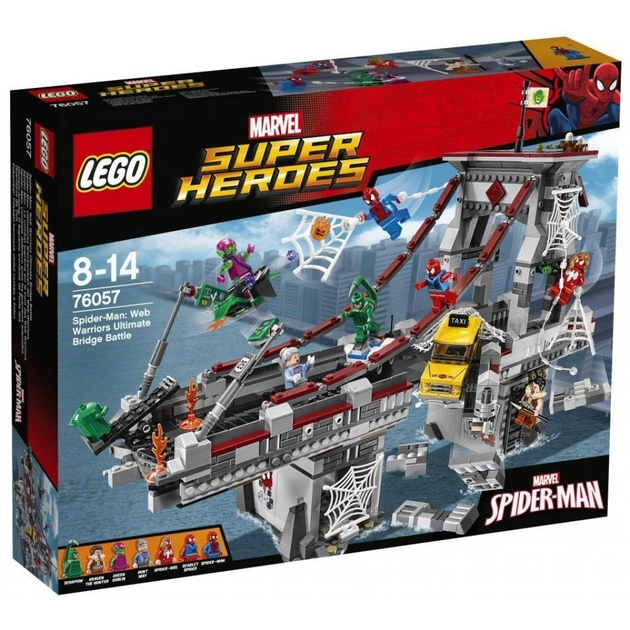 Конструктор LEGO Super Heroes Людина-павук Останній бій воїнів павутиння (76057) - изображение 1