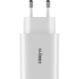 Зарядний пристрій Globex 2xUSB-C 30W FastPower white (30WCC) - зменшене зображення 2