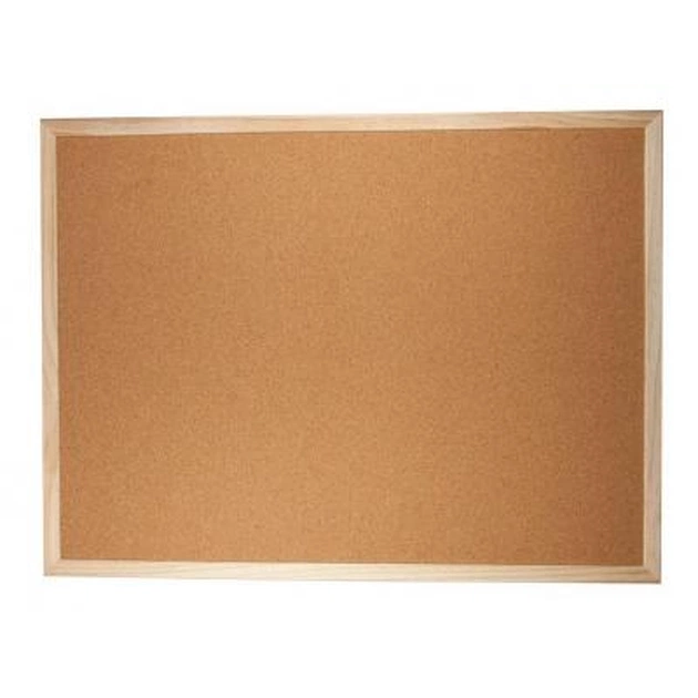 Офисная доска Buromax JOBMAX corky, 45x60см, fabrikoid frame (BM.0013) - изображение 1