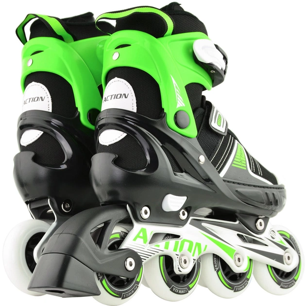 Роликові ковзани Action 2 в 1 Ronny Зелені 37-40 (153B5/2IN1/GR37-40) - изображение 5