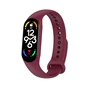 Ремінець до фітнес браслета BeCover Silicone для Xiaomi Mi Smart Band 7 Red Wine (707491) - зменшене зображення 1