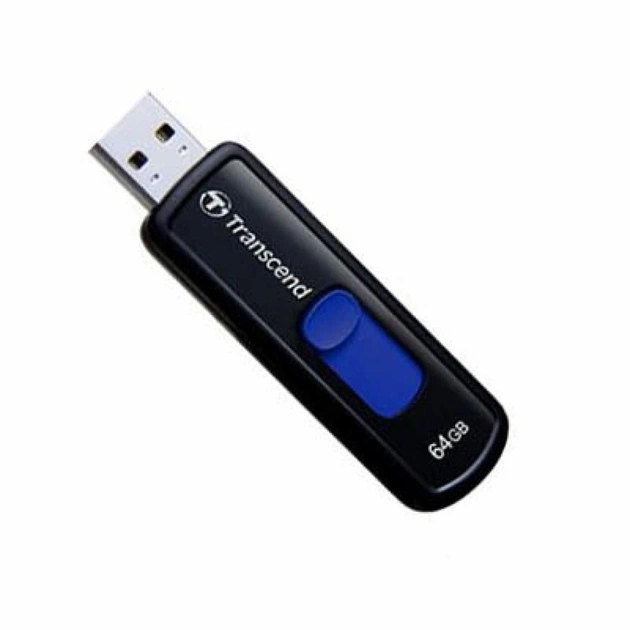 USB флеш накопичувач Transcend 64Gb JetFlash 500 (TS64GJF500) - изображение 1