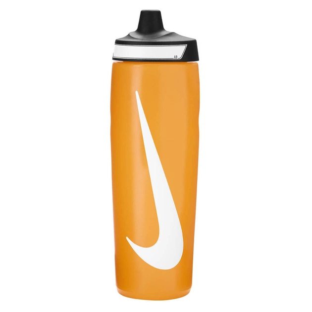 Бутылка для воды Nike Refuel Bottle 24 OZ бежевий, чорний, білий 709 мл N.100.7666.704.24 (887791745422) - изображение 1