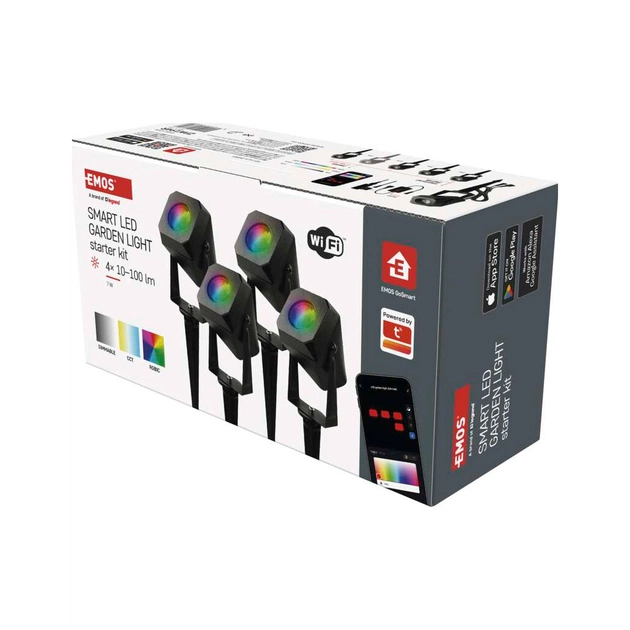 Прожектор EMOS ZIW194R 4шт 7 Вт RGBIC WIFI (ZIW194R) - picture 8