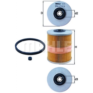 Фільтр паливний Mahle KX78D зображення 1