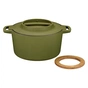 Каструля Fiskars Norden Limited Colour Edition чавунна 4 л колір кропива (1071128) - зменшене зображення 4