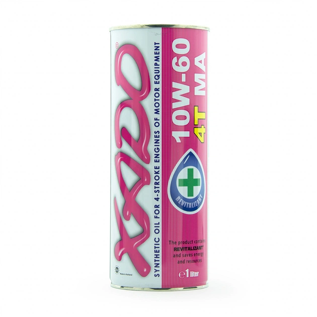 Моторна олива Xado 10W-60 4T MA 1л (XA 20128) - зображення 1