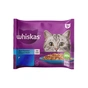 Вологий корм для кішок Whiskas тунець, лосось в желе 4х85 г (8410136025433) - зменшене зображення 1