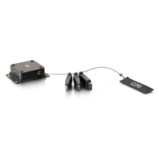 Перехідник C2G Retractable Ring HDMI to mini DP DP USB-C (CG84269) - изображение 1