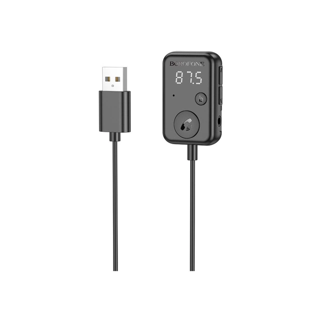 FM модулятор BOROFONE BC49, Black, Box - picture 1
