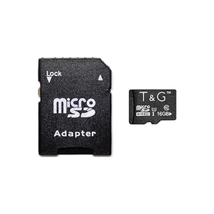 Карта пам'яті T&G 16GB microSDHC class 10 (TG-16GBSD10U3-01) зображення 1