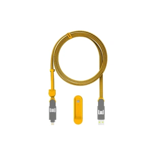 Дата кабель 6in1 inCharge XL 2.0m yellow Rolling Square (XLM03R) зображення 1