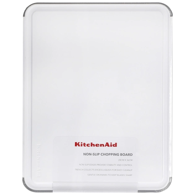 Дошка для нарізання KitchenAid Universal, двостороння, 20,3 х 25,3 х 1 (KEG701NOSMGA) - picture 4