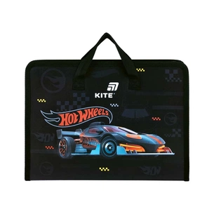 Папка - портфель Kite на блискавці A4 Hot Wheels, 1 відділення (HW26-202) зображення 1