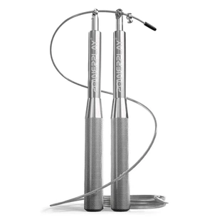 Скакалка PowerPlay 4207 швидкісна алюмінієва Срібна (PP_4207_Silver) изображение 1