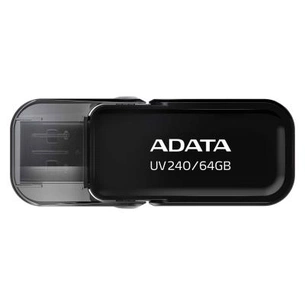 USB флеш накопичувач ADATA 64GB UV240 Black USB 2.0 (AUV240-64G-RBK) зображення 1