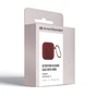 Чохол для навушників Armorstandart Ultrathin Silicone Case With Hook для Apple AirPods 2 Burgundy (ARM59680) - зменшене зображення 3