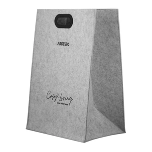 Кошик для білизни Ardesto Prestigio Сірий 68 л (ARHC2401FG) изображение 1