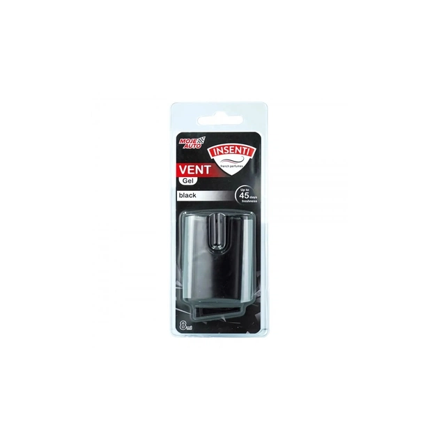 Ароматизатор для автомобіля MOJE AUTO Insenti Vent Gel Black 8мл (15-550) - зображення 1