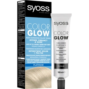 Відтінковий бальзам Syoss Color Glow Platinum - Платиновий Блондин 100 мл (9000101679267) изображение 1