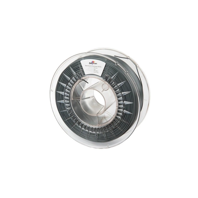 Пластик для 3D-принтера Spectrum PET-G Premium 1.75mm DARK GREY 1kg (RAL 7011) (80310) - зображення 1