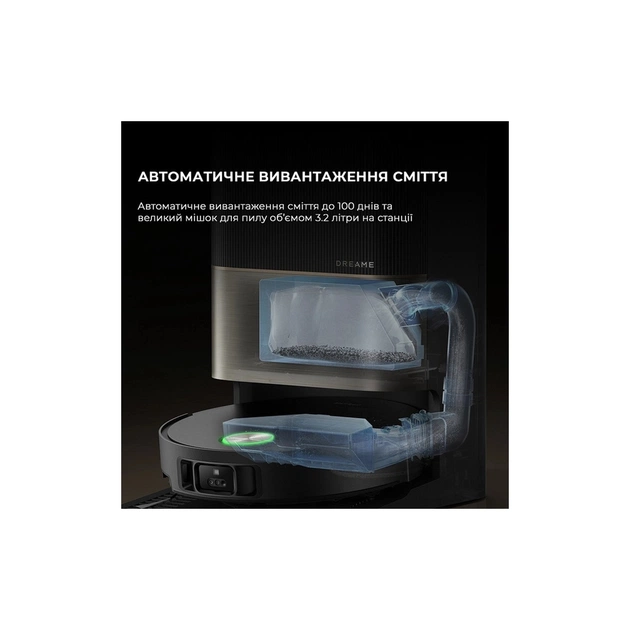 Пылесос Dreame X50 Ultra Complete Black (RLX85CE-4-BL) - изображение 9