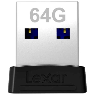 USB флеш накопичувач Lexar 64GB S47 USB 3.1 (LJDS47-64GABBK) зображення 1