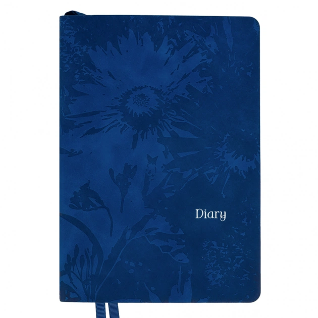 Еженедельник Leo planner Fiore A5 business notebook, undated, soft cover, blue, 320 pages (252772) - изображение 1