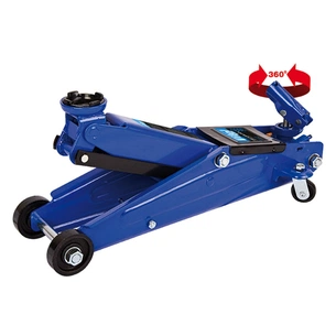 Домкрат Vitol DP-30019, подкатный, гидравлический, 3т, min 130мм, max 410мм, поворотная ручка (DP-30019) изображение 1