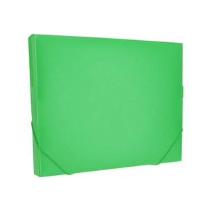 Папка на резинках Optima А4 30 мм, зелена (O35616-04) зображення 1