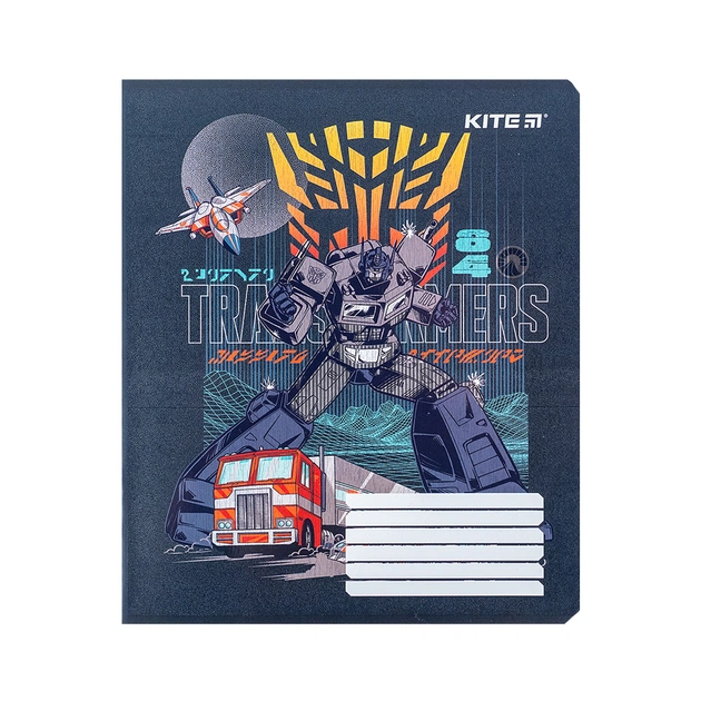 Зошит Kite Transformers 18 аркушів, клітинка (TF24-236) - picture 6